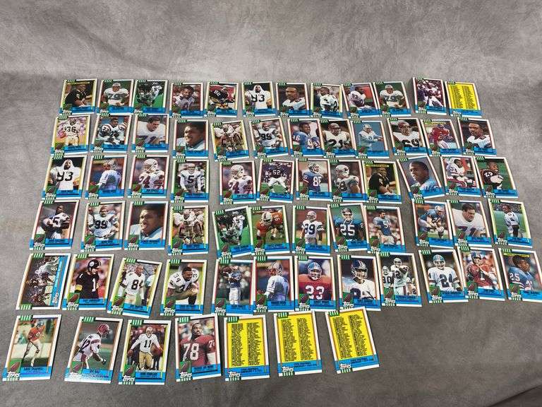 1990 Topps Football Cards