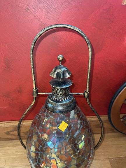 Moroccan Mosaic Candle Lantern, Mosaic Candle Holder