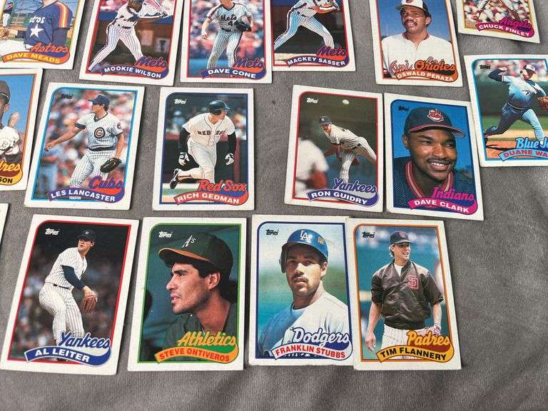 1989 Topps Baseball Cards