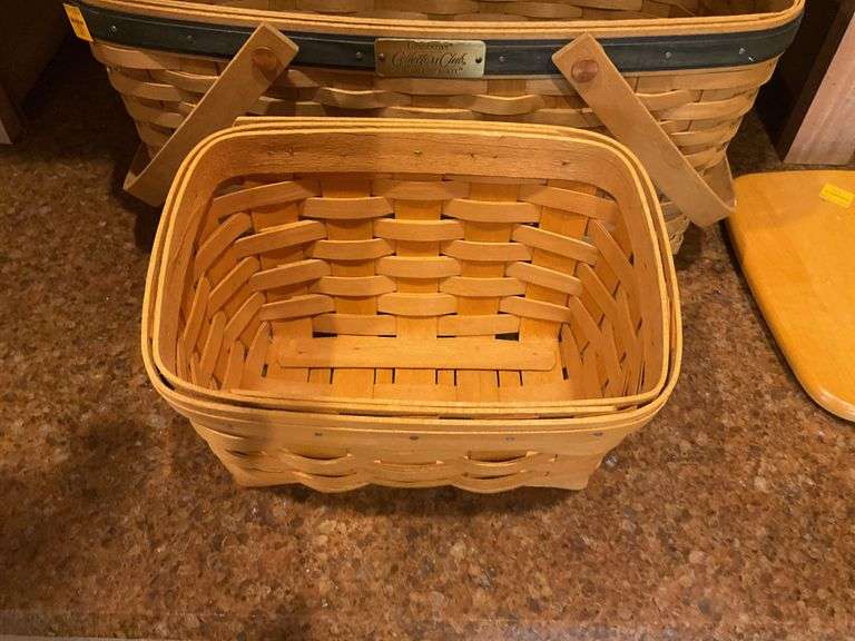 Longaberger Collectors Club Basket, Longaberger Recipe Basket