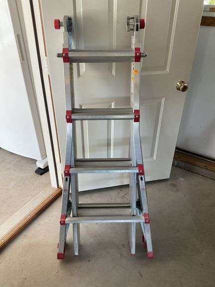 17’ Aluminum Multi Task Ladder