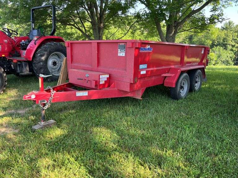 Hawke 18’ Dump Trailer