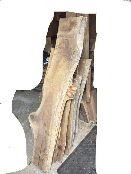 Assortment of Lumber Slabs