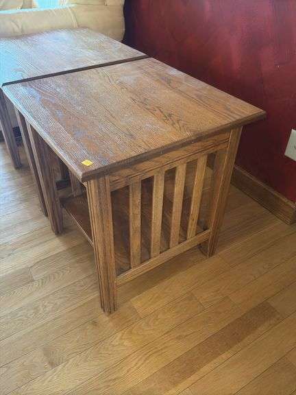 Oak End Tables