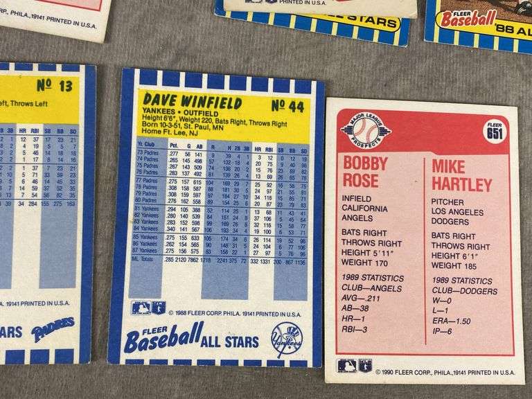 Fleer Baseball Cards