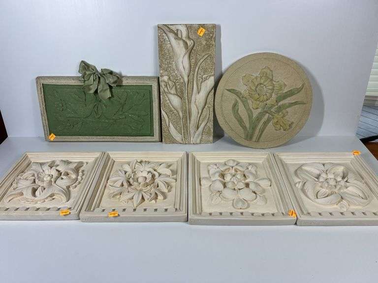 (4) House Parts Inc. Wall Hangers, (1) La Scala Wall Hanger, (2) Unmarked Wall Hangers