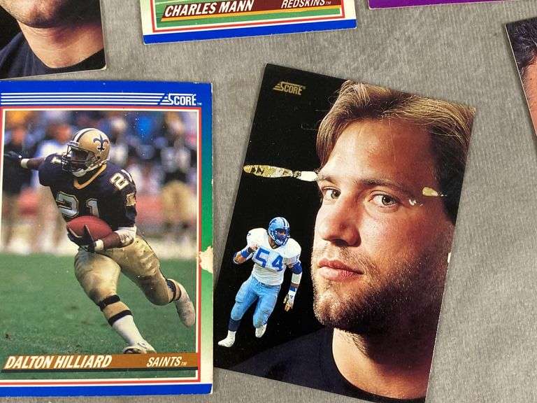 SCORE Football Cards