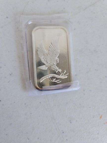 One Troy ounce .999 silver