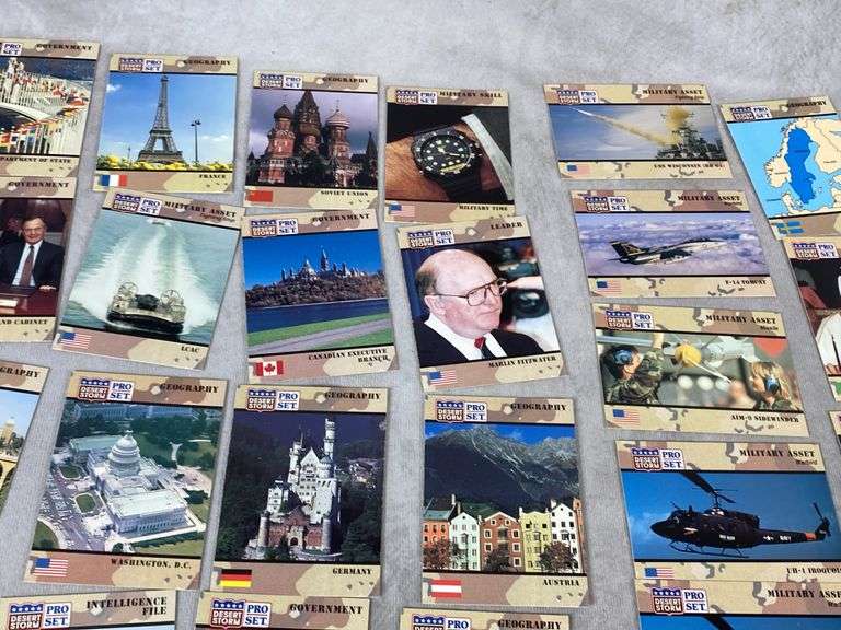 1991 Desert Storm Cards