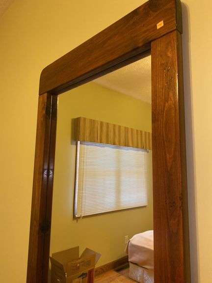 Wooden Framed Mirror