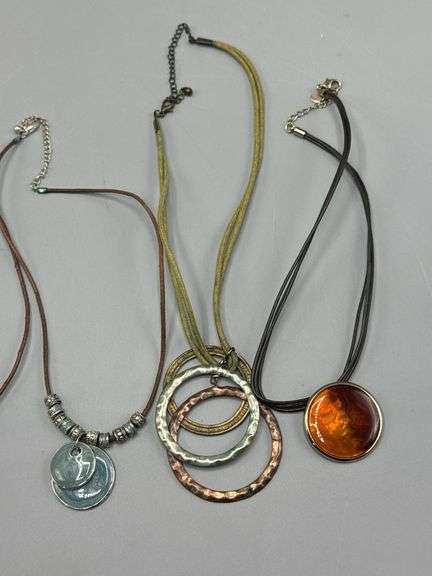 VARIETY OF ROPE CHAINS/NECKLACES