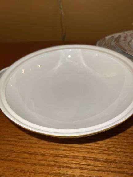 Noritake Calvert Pattern Fine China Bowls, Serving Plates and Pitchers