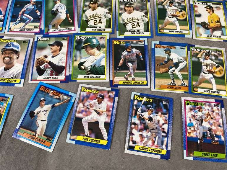 1990 Topps Baseball Cards