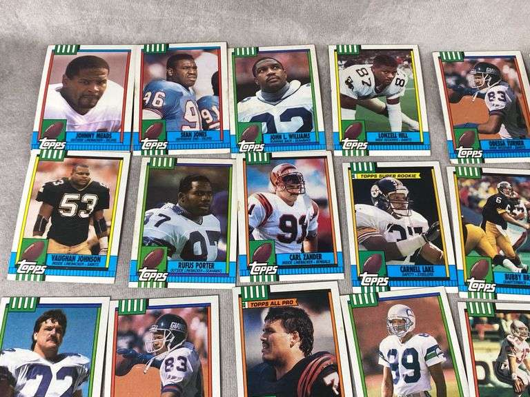 1990 Topps Football Cards