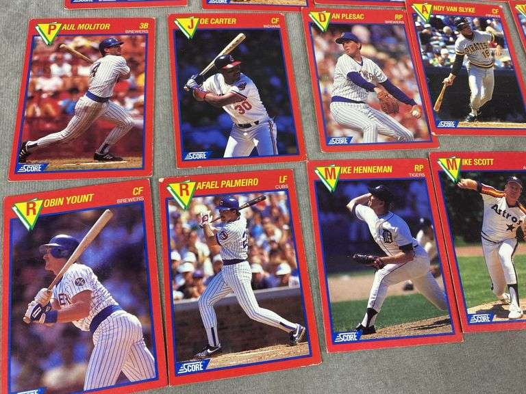 SCORE Baseball Cards