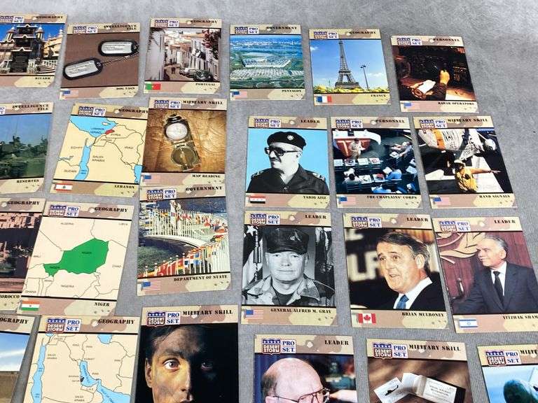 1991 Desert Storm Cards