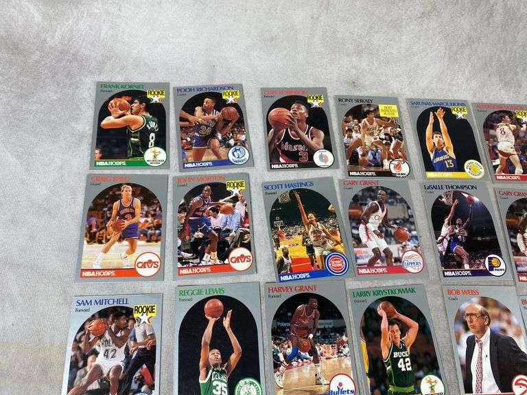 NBA Hoops Basketball Cards, Some Rookies