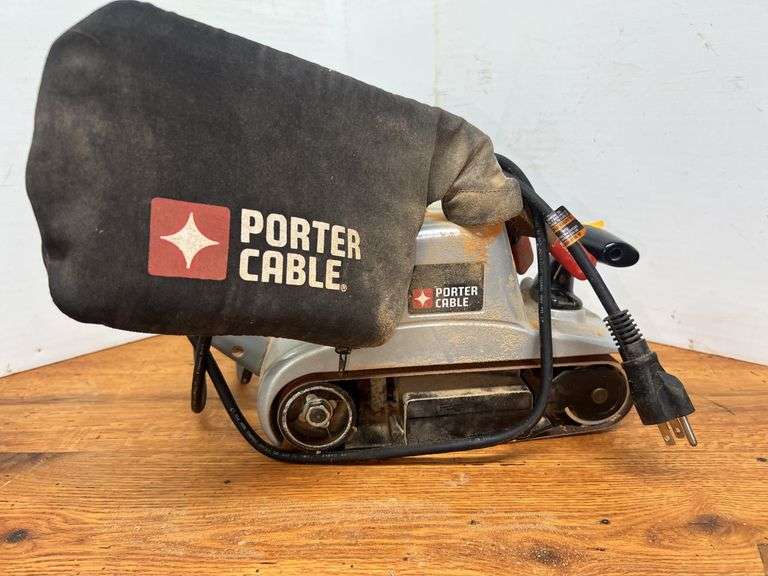 Porter Cable Variable Speed Belt Sander with Dust Collector