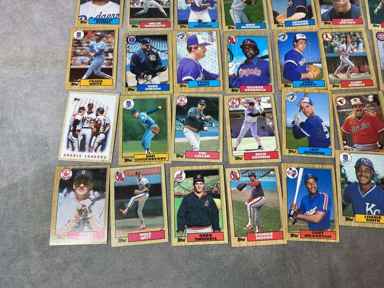 1987 Topps Baseball Cards