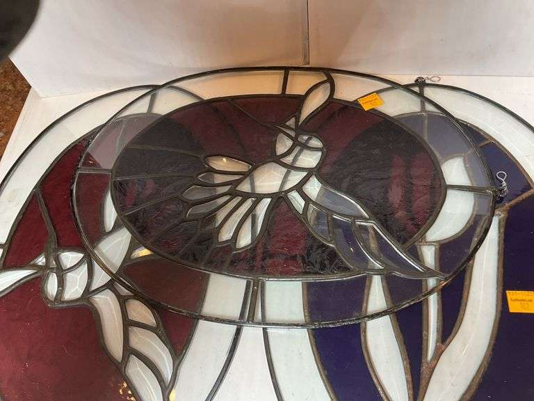 3 Glass Window Hanging Decorations