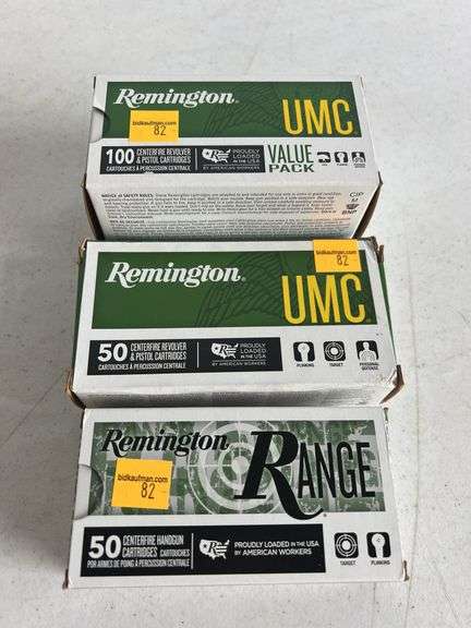 (3) Remington 9mm 115 Grain