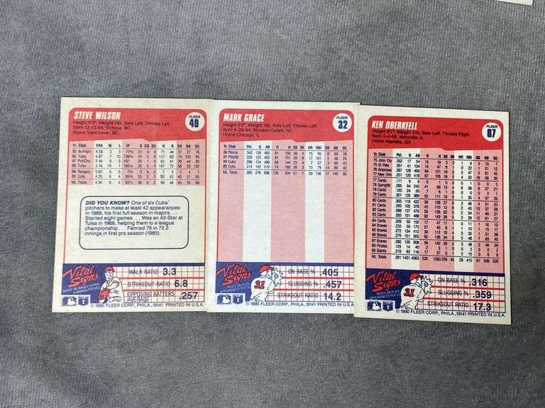 1990 Fleer Baseball Cards