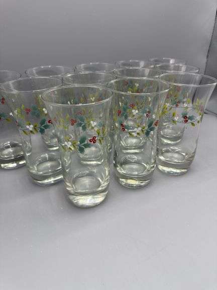 PFALTZGRAFF WINEBERRY DRINKING GLASSES (SET OF 12)