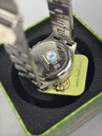 FOSSIL KALIEDO “OHIO STATE” LADIES WATCH STAINLESS IN CASE WITH EXRRA LINKS