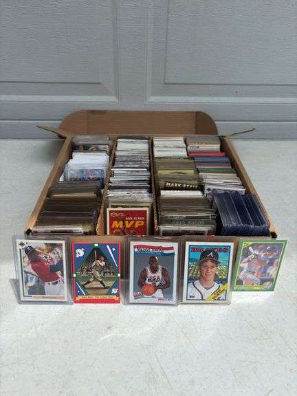 Box of Old Baseball Cards