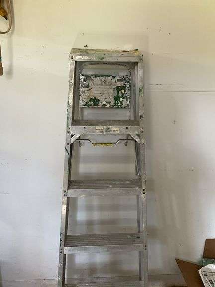 5’ Werner Aluminum Step Ladder