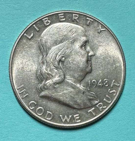 1948 Franklin Silver Half Dollar