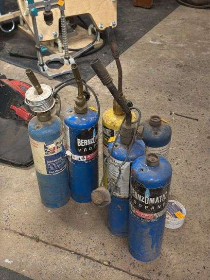 Assortment of Propane Torches