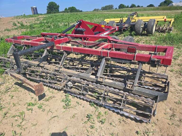 J & M TF212 Double Twist 15' rolling harrow