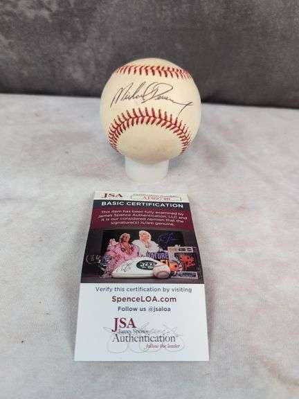 Mike Devereaux signed MLB baseball, JSA
