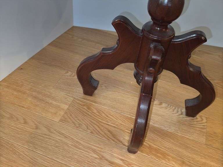 Victorian Mahogany Marble Top Side Table