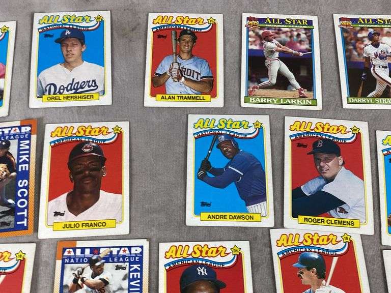 1989 & 1990 Rookie, MVP, & All Star Cards