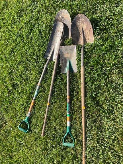 (4) Shovels