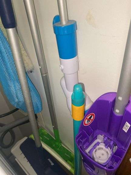 Clothes Hanger & Cleaning Supplies