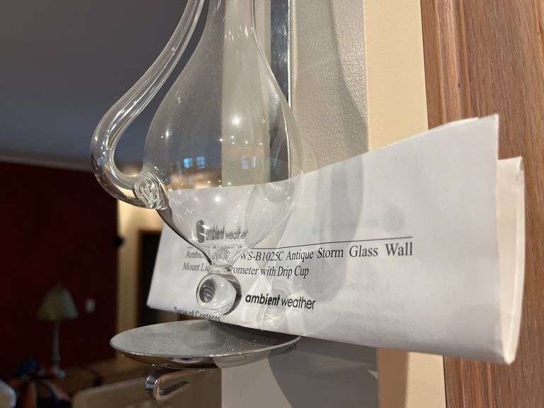 Ambient Weather Liquid Barometer Drip Cup