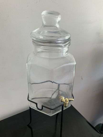 Glass Beverage Dispenser