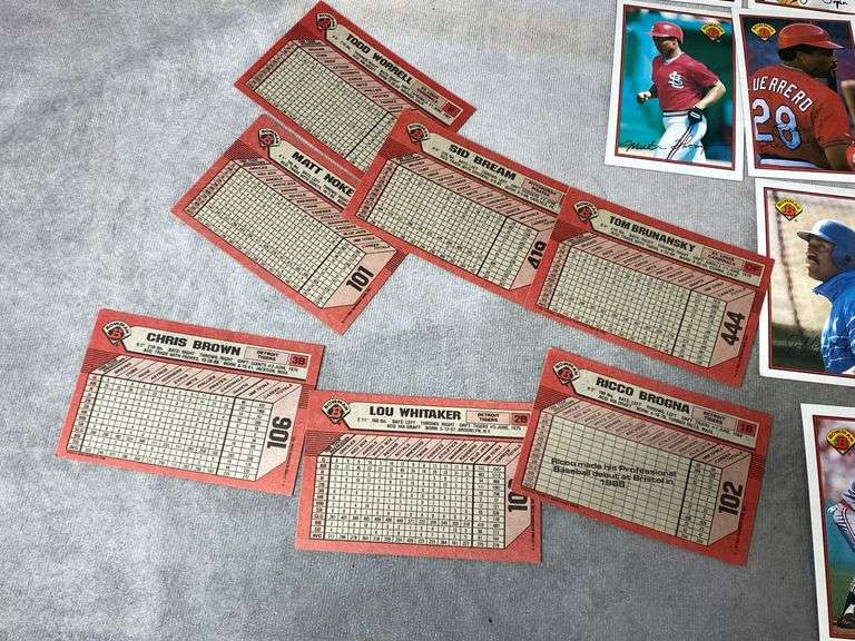 1989 Bowman Baseball Cards