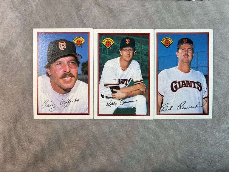 1989 Bowman Baseball Cards