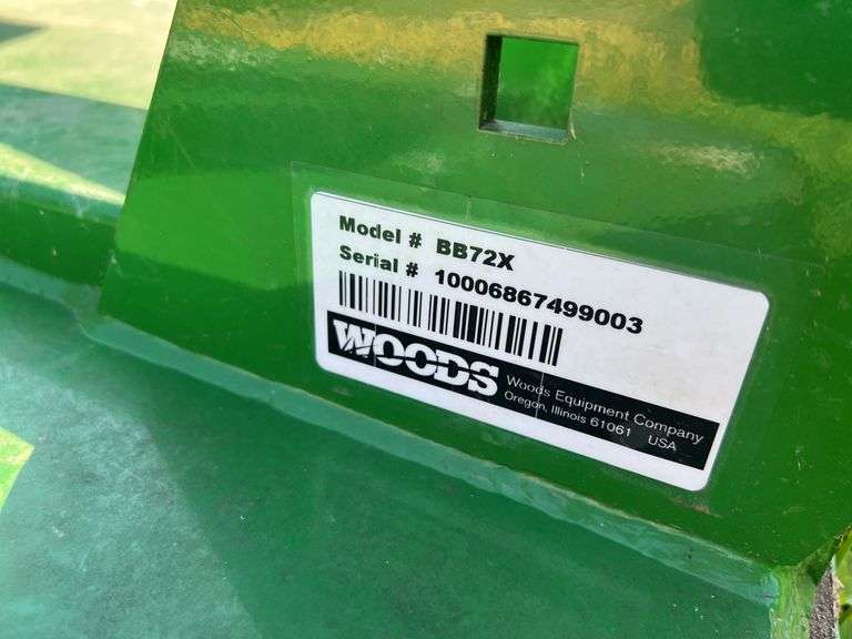 3pt Woods BB72 “Brushbull eXtreme” Mower