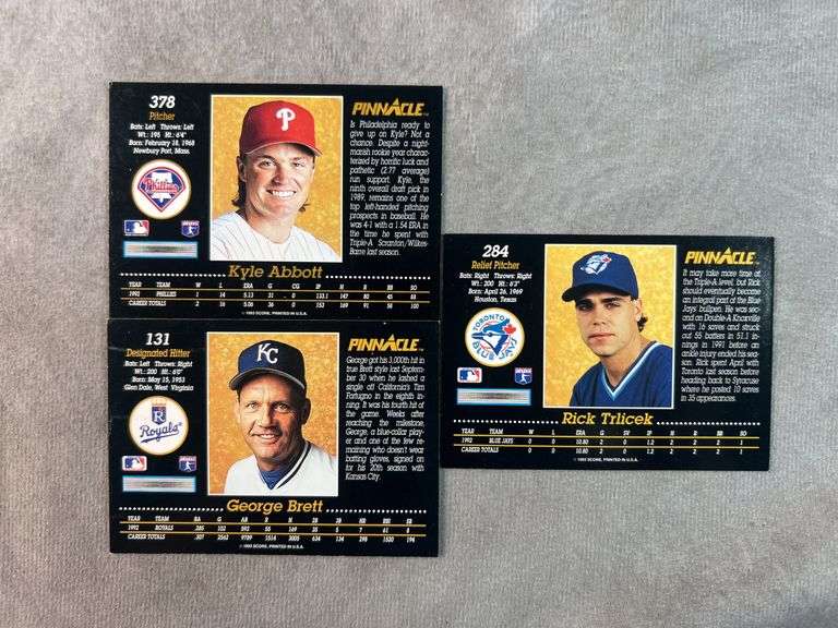 1993 Pinnacle Baseball Cards