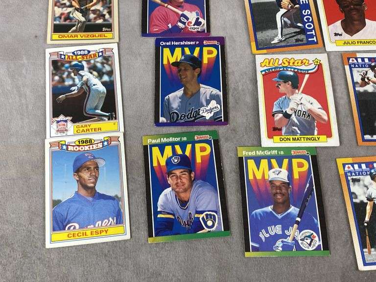 1989 & 1990 Rookie, MVP, & All Star Cards