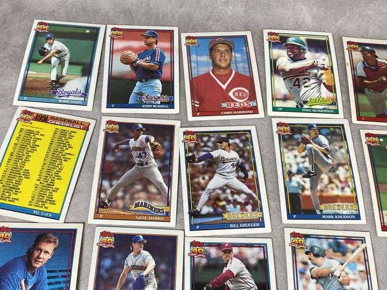 Topps 40 Years of Baseball, Baseball Cards