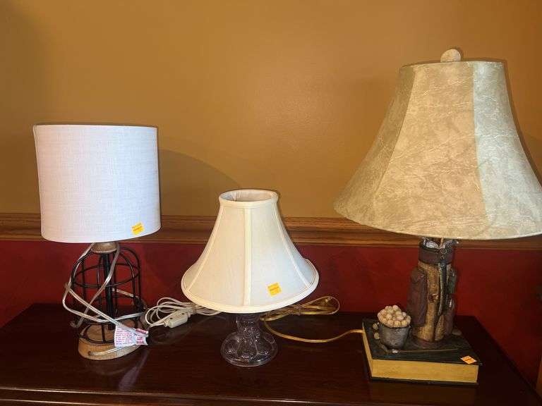 3 Table Lamps