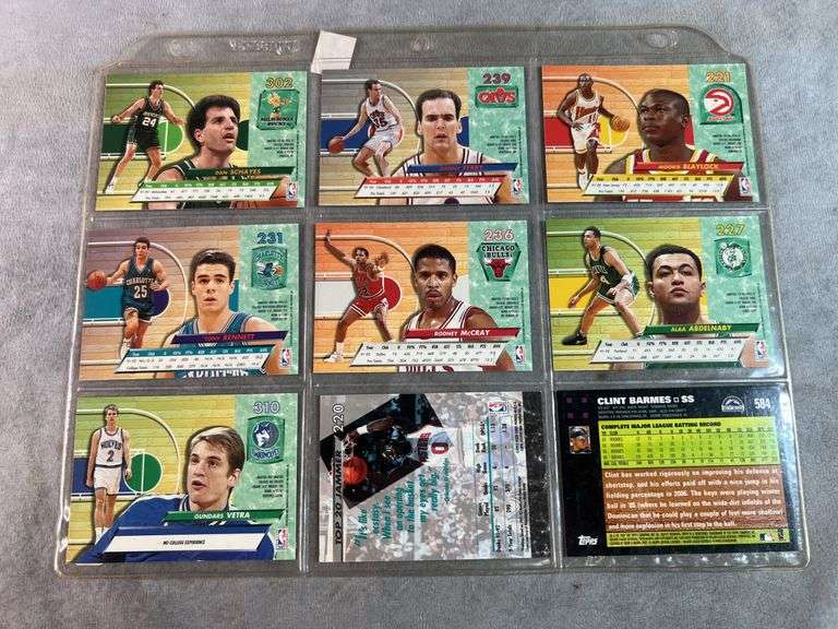 9 Basketball Cards