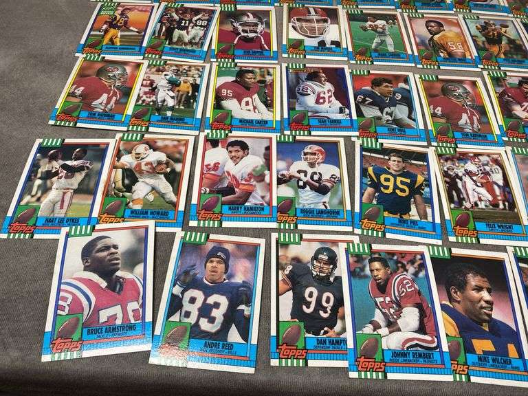 1990 Topps Assorted Football Cards