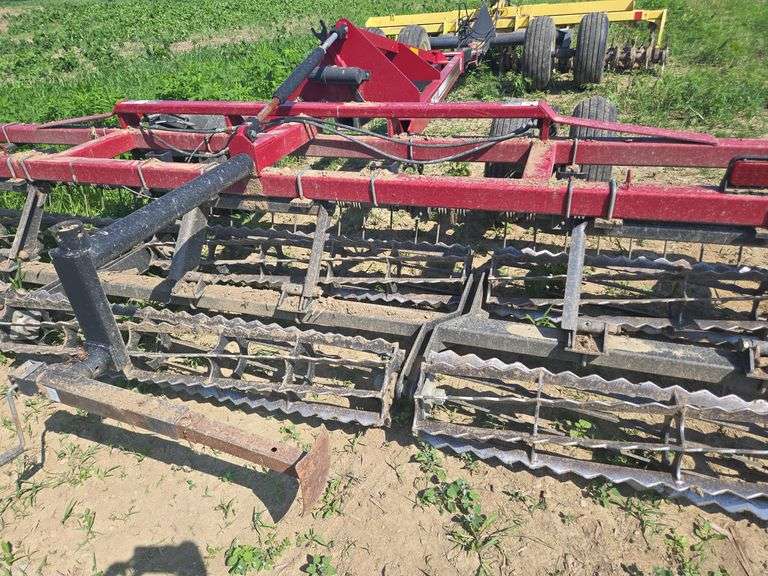 J & M TF212 Double Twist 15' rolling harrow